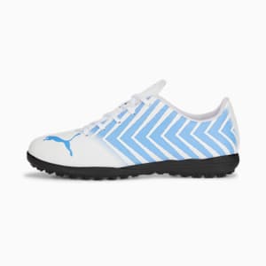 キッズ プーマ タクト II TT JR サッカー トレーニング シューズ 20-24.5cm, PUMA White-Dusky Blue