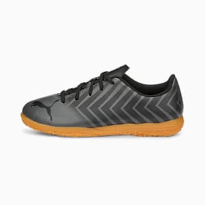 TACTO TT Youth Indoor Turf Football Boots, Puma Black-CASTLEROCK