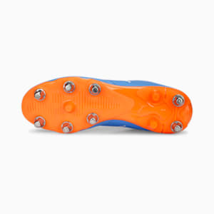 Avant Men's Rugby Boots, Blue Glimmer-PUMA White-Ultra Orange