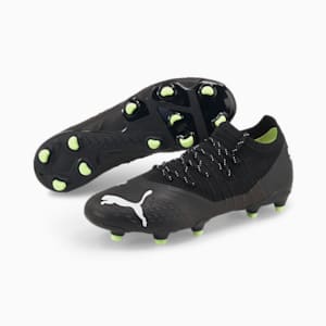 FUTURE 2.3 FG/AG Men's Football Boots, Puma Black-Puma White-Fizzy Light