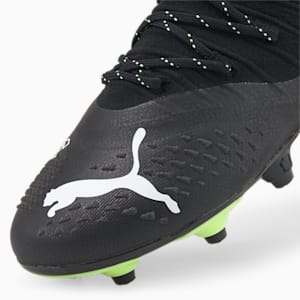 FUTURE 2.3 FG/AG Youth Football Boots, Puma Black-Puma White-Fizzy Light
