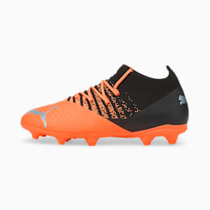 FUTURE Z 3.3 FG/AG Soccer Cleats Big Kids, Neon Citrus-Diamond Silver-Puma Black