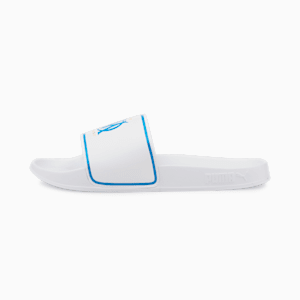 OM Leadcat 2.0 Unisex Sandals, Puma White-Bleu Azur
