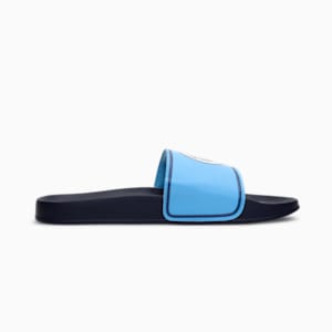 Man City Leadcat 2.0 Unisex Slides, Puma New Navy-Team Light Blue, extralarge-IND