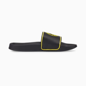 BVB Leadcat 2.0 Unisex Sandals, Puma Black-Cyber Yellow