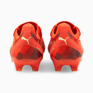 ULTRA Ultimate FG/AG Soccer Cleats, Fiery Coral-Fizzy Light-Puma Black