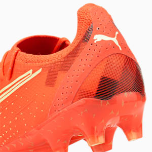 ULTRA Ultimate FG/AG Football Boots, Fiery Coral-Fizzy Light-Puma Black