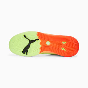 Accelerate Turbo Nitro II Handball Shoes, Fast Yellow-Red Blast-PUMA Black