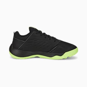 Accelerate Turbo II Handball Shoes Youth, Puma Black-Fizzy Light
