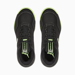 Accelerate Turbo II Handball Shoes Youth, Puma Black-Fizzy Light
