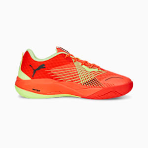 Zapatos deportivos Eliminate Power Nitro II Racquet, Red Blast-Fast Yellow-PUMA Black
