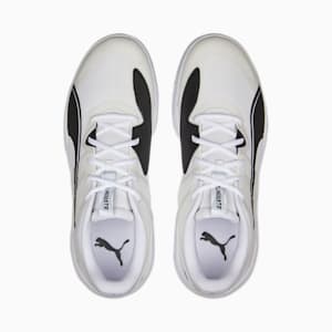 Eliminate Pro II Indoor Sports Shoes, Puma White-Puma Black-Nitro Blue