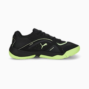 Zapatos Solarstrike II Racquet Sports, Puma Black-Puma White-Fizzy Light
