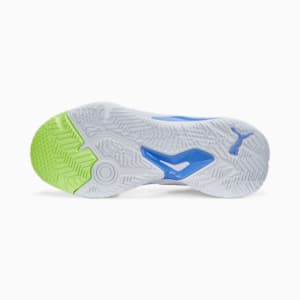 Solarstrike II Indoor Sports Shoes, Puma White-Fizzy Light-Elektro Purple