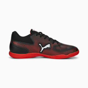 TRUCO IIl Unisex Indoor Sports Shoes, PUMA Black-PUMA Red
