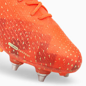 ULTRA Ultimate MxSG Football Boots, Fiery Coral-Fizzy Light-Puma Black