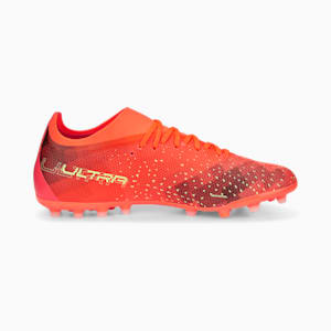 ULTRA MATCH FG Football Boots Men, Fiery Coral-Fizzy Light-Puma Black