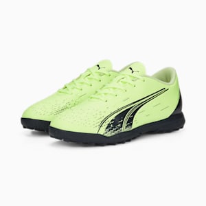ULTRA PLAY Youth Football Turf Trainers, Fizzy Light-Parisian Night-Blue Glimmer, extralarge-IND