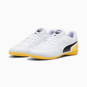 TRUCO III Youth Indoor Sports Shoes, PUMA White-PUMA Black-Sun Stream, extralarge-IND