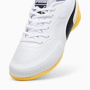 TRUCO III Youth Indoor Sports Shoes, PUMA White-PUMA Black-Sun Stream, extralarge-IND