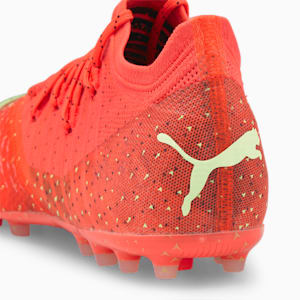 FUTURE 1.4 MG Football Boots Men, Fiery Coral-Fizzy Light-Puma Black-Salmon