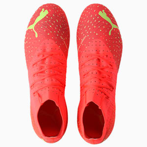 メンズ フューチャー 3.4 HG/AG サッカー スパイク, Fiery Coral-Fizzy Light-Puma Black-Salmon