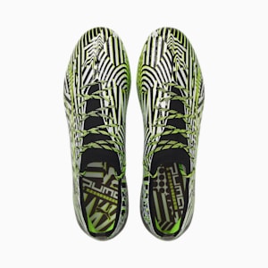 Botines de fútbol ULTRA Ultimate Dazzle FG/AG, Puma Black-Puma White-Fizzy Light