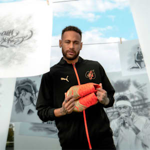 FUTURE 1.4 Neymar Jr Player's Edition FG/AG Football Boots Men, Fiery Coral-Gold