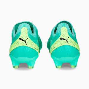 ULTRA ULTIMATE FG/AG Football Boots, Electric Peppermint-PUMA White-Fast Yellow