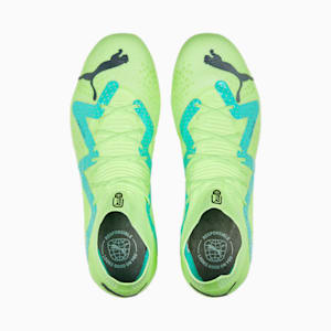 FUTURE ULTIMATE FG/AG Football Boots Women, Fast Yellow-PUMA Black-Electric Peppermint
