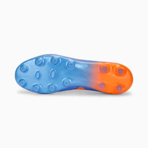 メンズ フューチャー アルティメット HG/AG サッカー スパイク, Blue Glimmer-PUMA White-Ultra Orange, extralarge-JPN