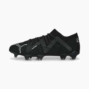FUTURE ULTIMATE Low FG/AG Football Boots, PUMA Black-PUMA White