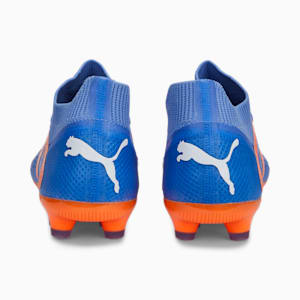 メンズ フューチャー プロ HG/AG サッカー スパイク, Blue Glimmer-PUMA White-Ultra Orange