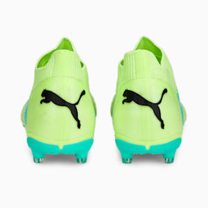 FUTURE Match FG/AG Football Boots Women, Fast Yellow-PUMA Black-Electric Peppermint