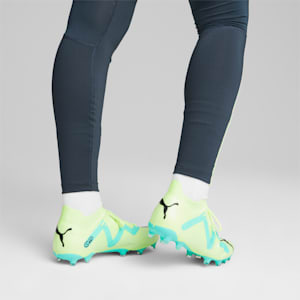 FUTURE Match FG/AG Football Boots Women, Fast Yellow-PUMA Black-Electric Peppermint