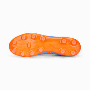 メンズ フューチャー マッチ HG/AG サッカー スパイク, Blue Glimmer-PUMA White-Ultra Orange