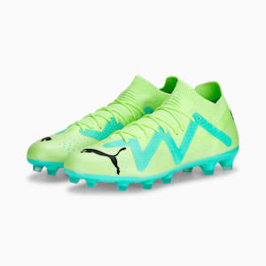 メンズ フューチャー マッチ HG/AG サッカー スパイク, Fast Yellow-PUMA Black-Electric Peppermint