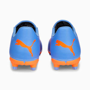 FUTURE PLAY MxSG Football Boots, Blue Glimmer-PUMA White-Ultra Orange