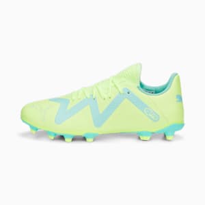 FUTURE PLAY Unisex Football Boots, Fast Yellow-PUMA Black-Electric Peppermint