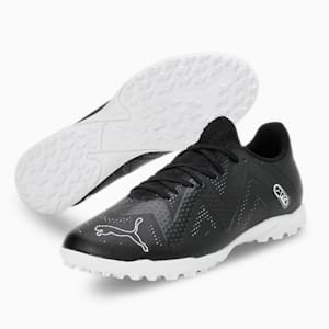 FUTURE PLAY Unisex Turf Trainers, PUMA Black-PUMA White, extralarge-IND