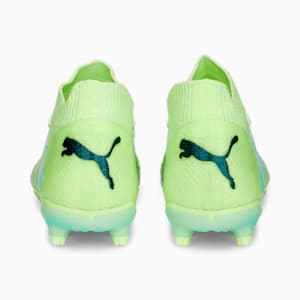 FUTURE Pro FG/AG Big Kids' Soccer Cleats, Fast Yellow-PUMA Black-Electric Peppermint, extralarge