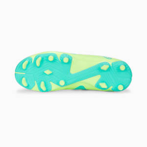 FUTURE Play FG/AG Big Kids' Soccer Cleats, Fast Yellow-PUMA Black-Electric Peppermint