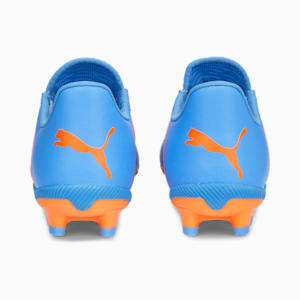 キッズ フューチャー プレイ HG/AG サッカー スパイク 20-24.5cm, Blue Glimmer-PUMA White-Ultra Orange