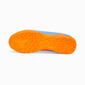 Tacos de futbol juveniles FUTURE Play TT, Blue Glimmer-PUMA White-Ultra Orange