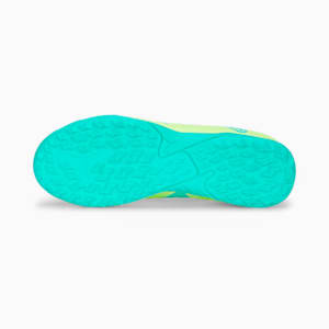 FUTURE Play TT Football Boots Youth, Fast Yellow-PUMA Black-Electric Peppermint
