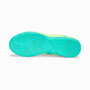 FUTURE Play IT Football Boots Youth, Fast Yellow-PUMA Black-Electric Peppermint