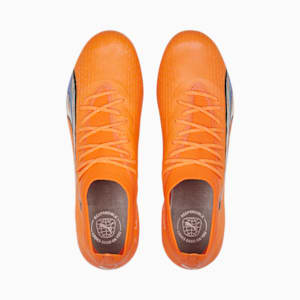 ULTRA ULTIMATE MxSG Football Boots Adults, Ultra Orange-PUMA White-Blue Glimmer