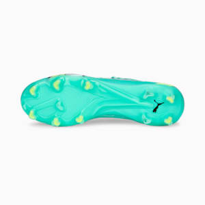 ULTRA ULTIMATE FG/AG Football Boots Women, Electric Peppermint-PUMA White-Fast Yellow