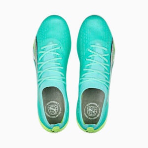 ULTRA ULTIMATE FG/AG Women's Soccer Cleats, Electric Peppermint-PUMA White-Fast Yellow