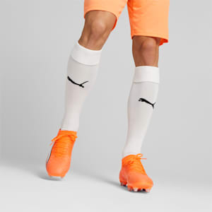 ULTRA Match MxSG Football Boots Men, Ultra Orange-PUMA White-Blue Glimmer